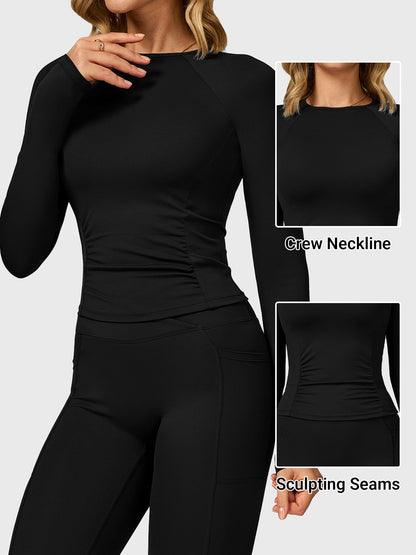 BeaBloom Corfu Top maniche lunghe con design modellante™