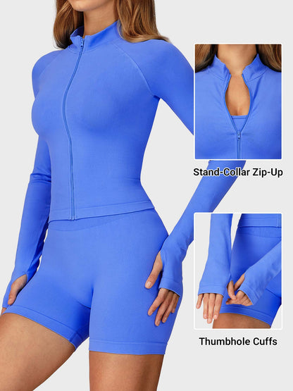 BeaBloom Giacca Ginevra senza cuciture con zip™