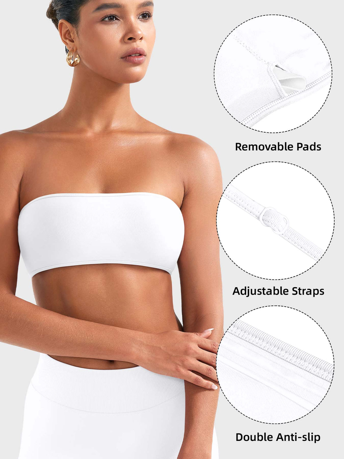 BeaBloom Reggiseno sportivo a fascia L'Avana™