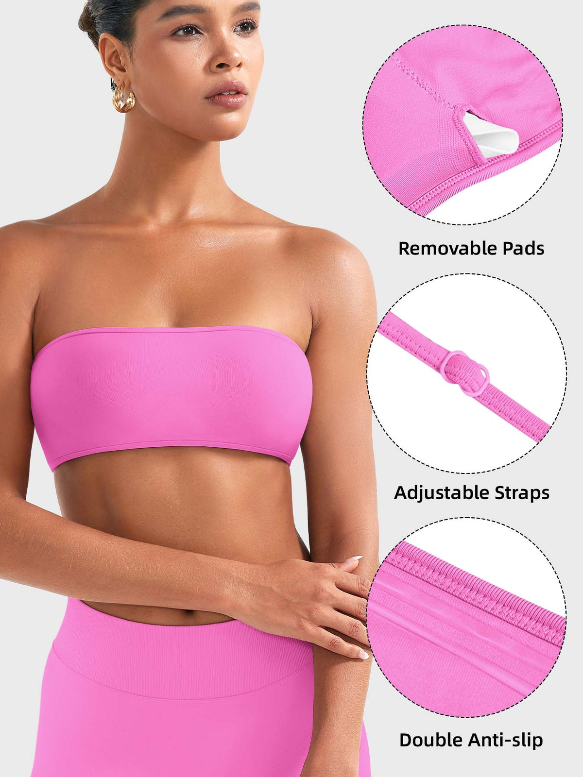 BeaBloom Reggiseno sportivo a fascia L'Avana™